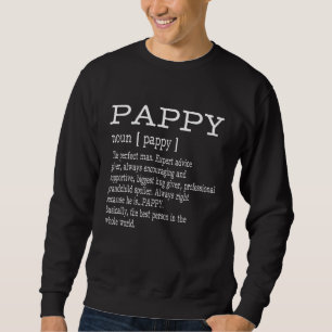 Moletom Presentes do Dia de os pais Vovô de Definição Papp