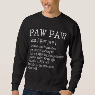 Moletom Presentes do Dia de os pais Vovô Definição de Pata