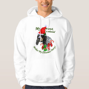 Moletom Presentes do Natal do Coonhound de Bluetick