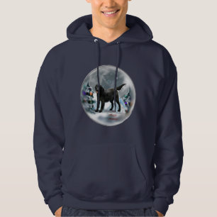 Moletom Presentes Liso-Revestidos do Natal do Retriever