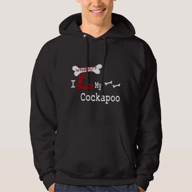 Moletom Presentes para Amantes de Cockapoo (Frente)