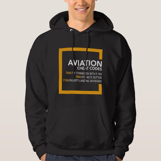 Moletom Presentes para Pilotos ATC Operador de Código de T (Frente)