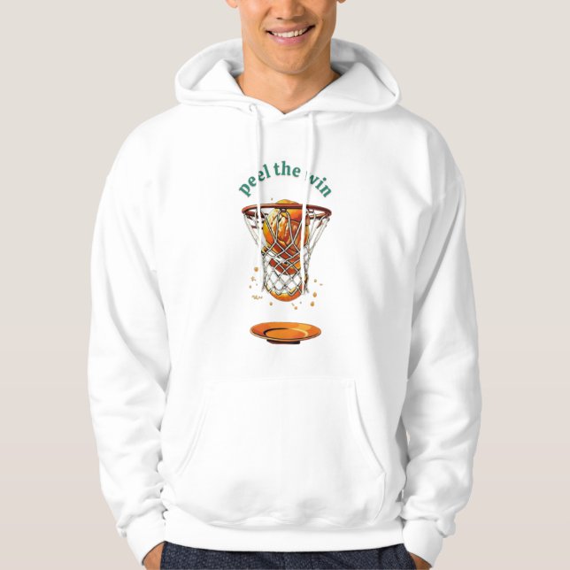 Moletom Presentes únicos para amantes de basquete conquist (Frente)
