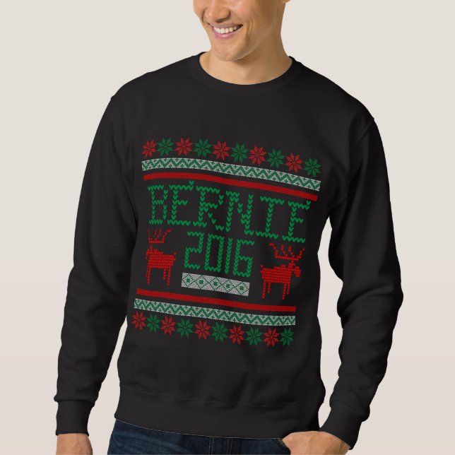 Moletom Presidente 2016 das máquinas de lixar de Bernie (Frente)