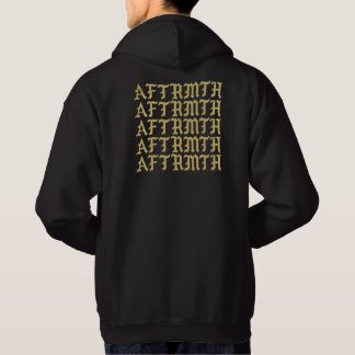 Moletom Preto do Hoodie de AFTRMTH