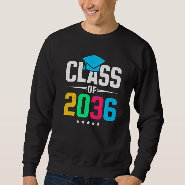 Moletom Primeiro Dia Da Classe Escolar Dos Futuros Formand (Frente)