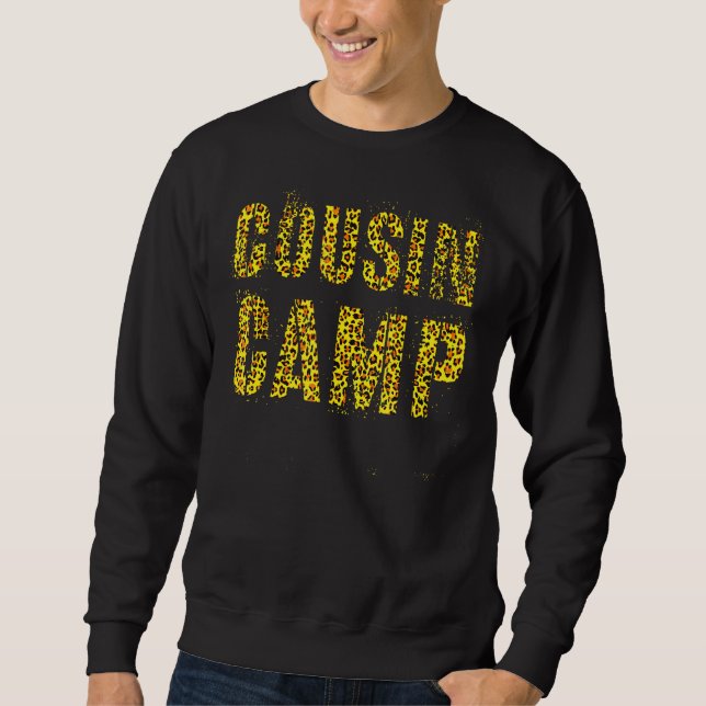 Moletom Primo Camp Leopard Impressão Nana Dada Reeducação  (Frente)