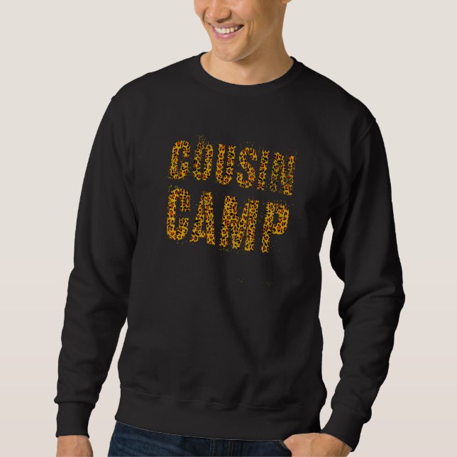 Moletom Primo Camp Leopard Impressão Nana Dada Reeducação  (Frente)