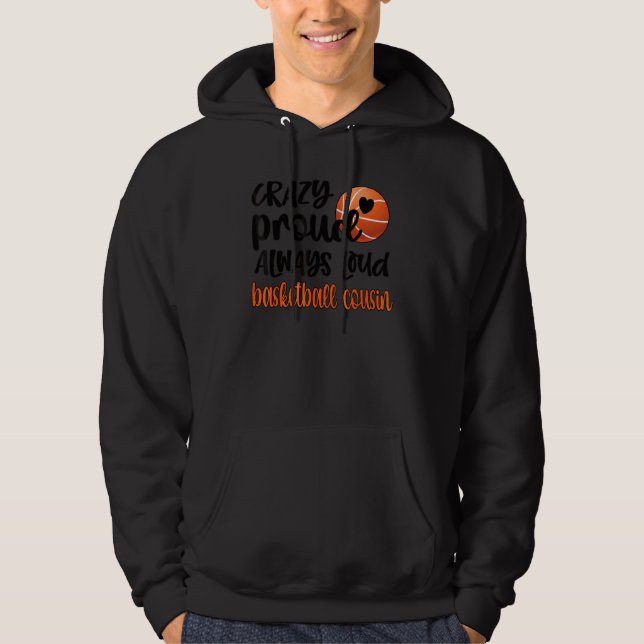 Moletom Primo de basquete sempre alto e louco (Frente)