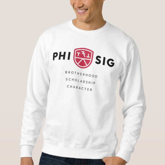Moletom Princípios da Phi Sigma Kappa (Frente)