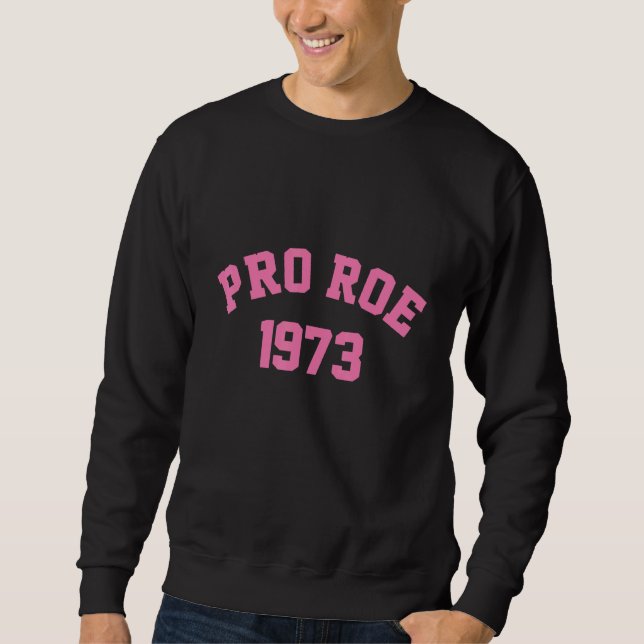 Moletom Pro Roe 73 Pro Choice Aborto Feminista É Saúde (Frente)