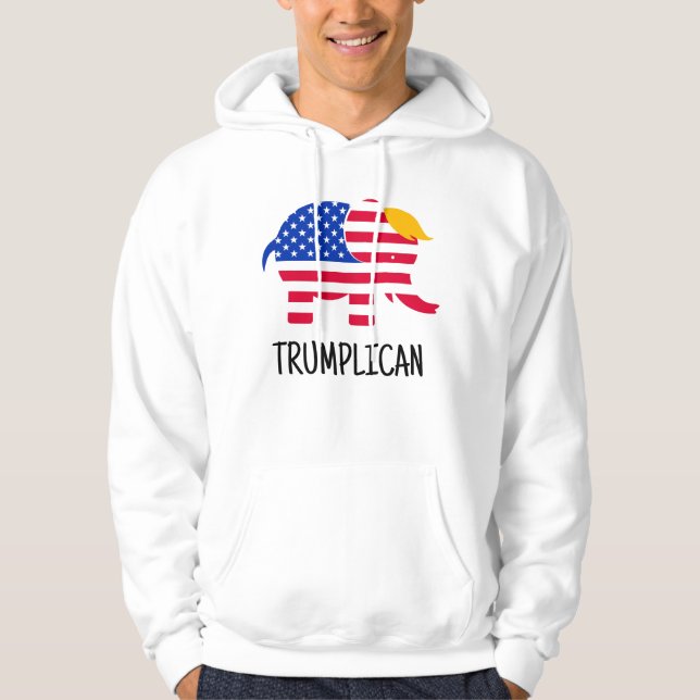Moletom Pro Trump Election 2020 Trumplican Novelty (Frente)