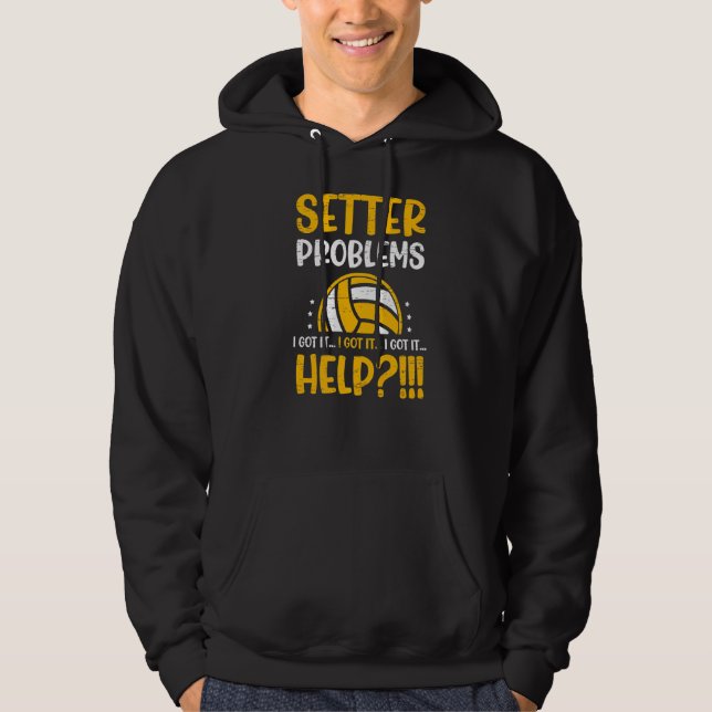 Moletom Problemas de Levantador Eu Entendi Ajuda Rede Joga (Frente)