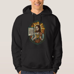 Moletom Produto de revisão de Jesus Influenciador Ruim Fal