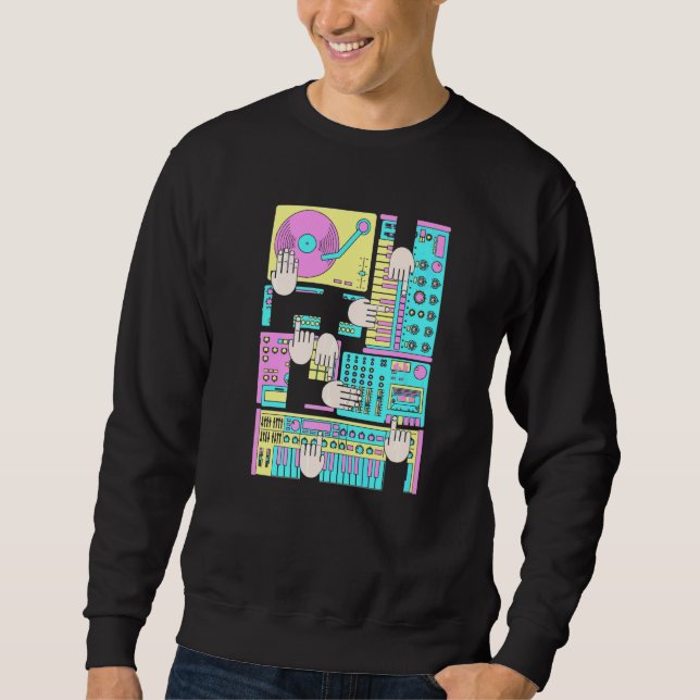 Moletom Produtor De Música Eletrônica Beatmaker Dj 1 (Frente)