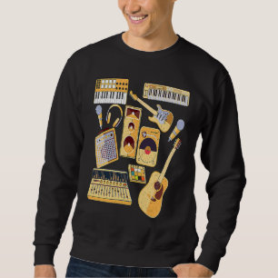 Moletom Produtor Musical Músico Instrumentos Compositor Gr