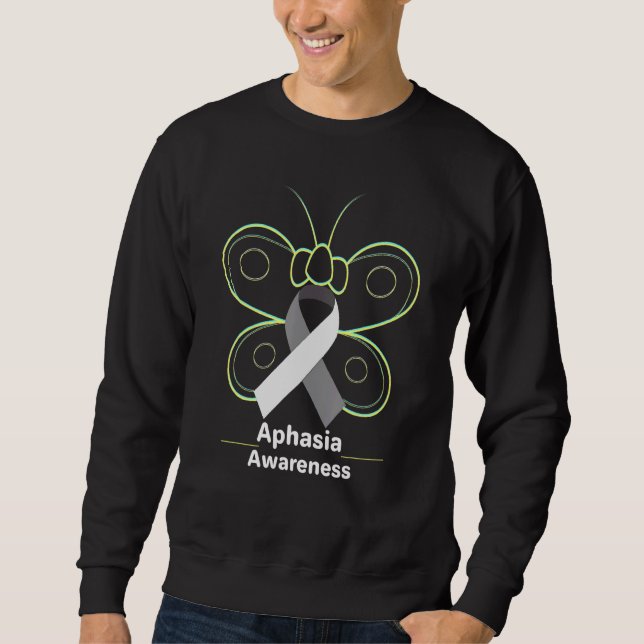 Moletom Produtos do Mês de Consciência da Aphasia (Frente)