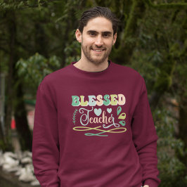 Moletom Professor abençoado de volta à Design escolar