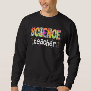 Moletom Professor de Ciências Tie Dye Ensino de Ciências V