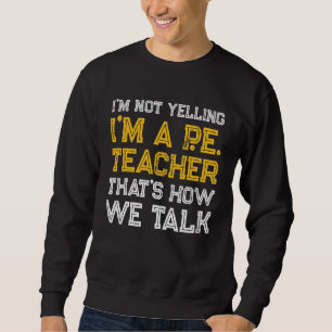 Moletom Professor de Educação Física do PE Talk 1