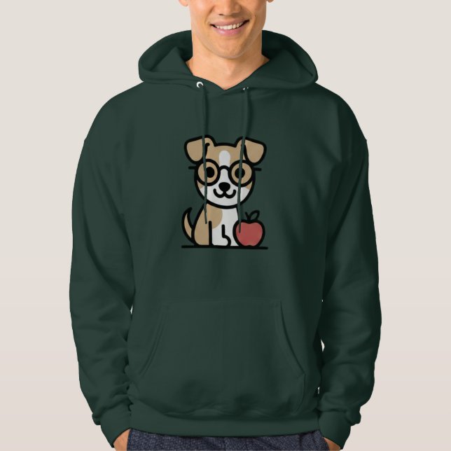 Moletom professor de escola cachorro (Frente)