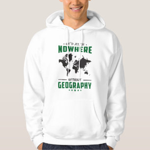 Moletom Professor de Geografia Engraçado Mundo Contém Id