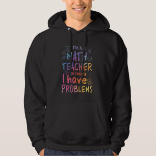 Moletom Professor de Matemática Claro que Tenho Problemas 