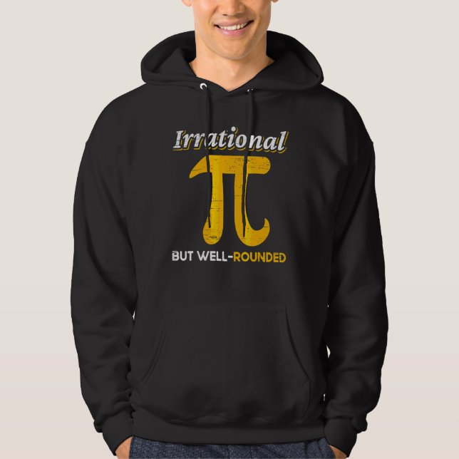 Moletom Professor de Matemática Matemático Irracional, Mas (Frente)