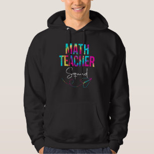 Moletom Professor de Matemática Tie Dye Apreciação Volta à