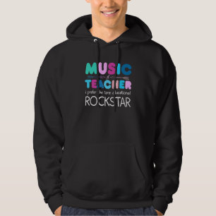 Moletom Professor De Música Ich Bevorge Den Term Education