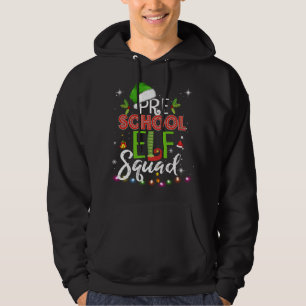 Moletom Professor de Natal Pré-Escolar do Elf Squad