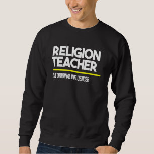 Moletom Professor de Religião Influenciador Original Médio
