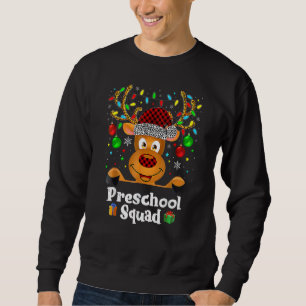 Moletom Professor do Esquadrão de Pré-Escola Chapéu de Ren