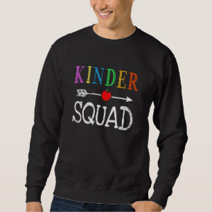 Moletom Professor Kinder Squad 1rua Primeiro Dia De