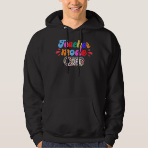 Moletom Professor Modo Feliz No Último Dia Da Escola Verão