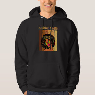 Moletom Professor primário negro afro-americano