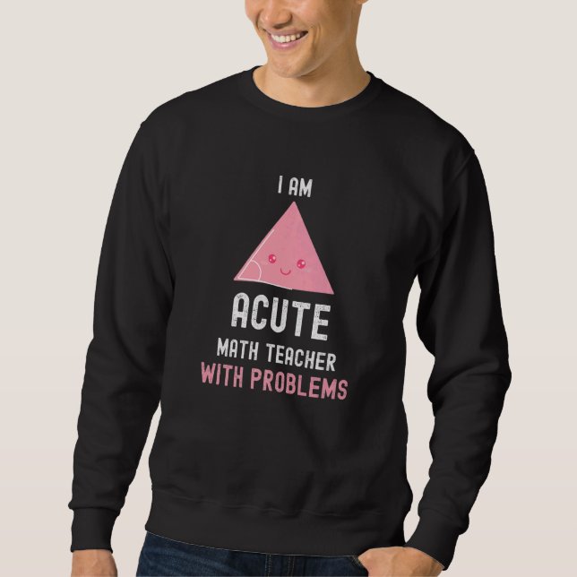 Moletom Professora De Matemática Sou Professora De Matemát (Frente)