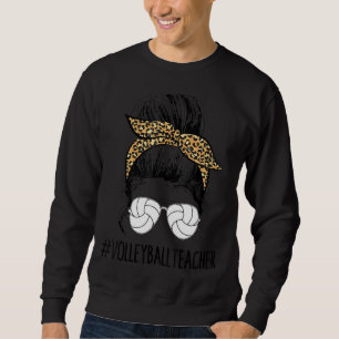 Moletom Professora de Voleibol Vida Maldita Cabelo de Arma