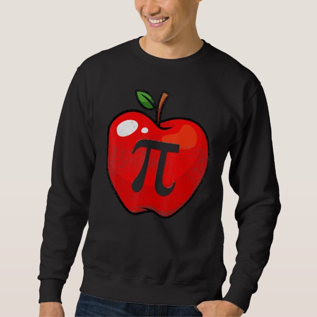 Moletom Professora Do Apple Pi Day Math Lover 3 14 Apple (Frente)