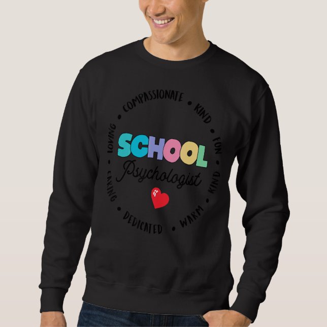 Moletom Professora Psicóloga Especial Ed Psych Appre (Frente)
