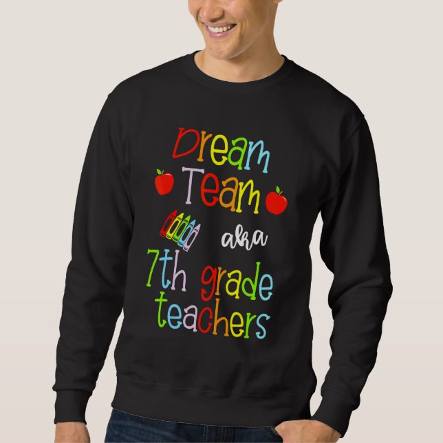 Moletom Professores Da Equipe Dream Aka 7 Gran Cute Crayon (Frente)