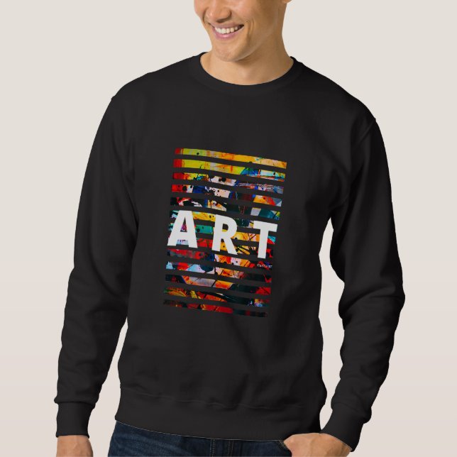 Moletom Professores de Arte e Artista Abstrato   (Frente)