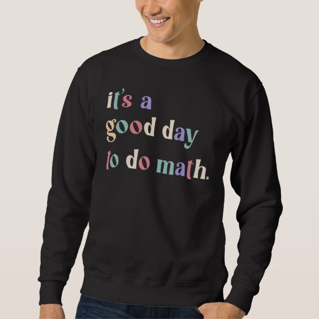 Moletom Professores É Um Bom Dia Para Fazer Matemática Vol (Frente)