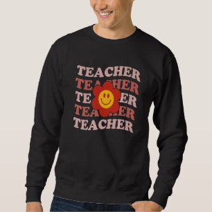 Moletom Professores Retro Flor Inspiradora Escola Primária
