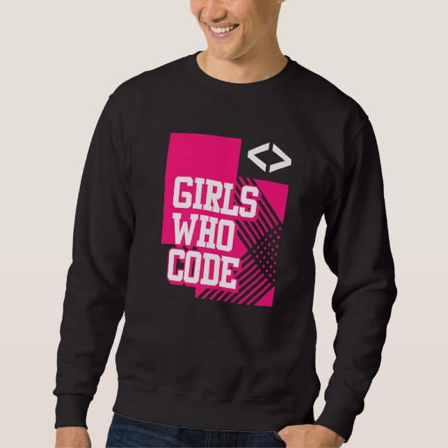 Moletom Programação de Meninas de Coder - Programa de Dese (Frente)