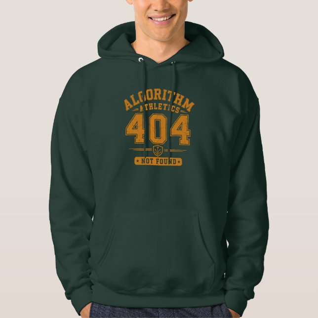 Moletom Programador 404, Programador Retro Varsity (Frente)
