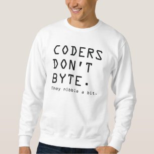 Moletom Programadores Não Fazem Byte