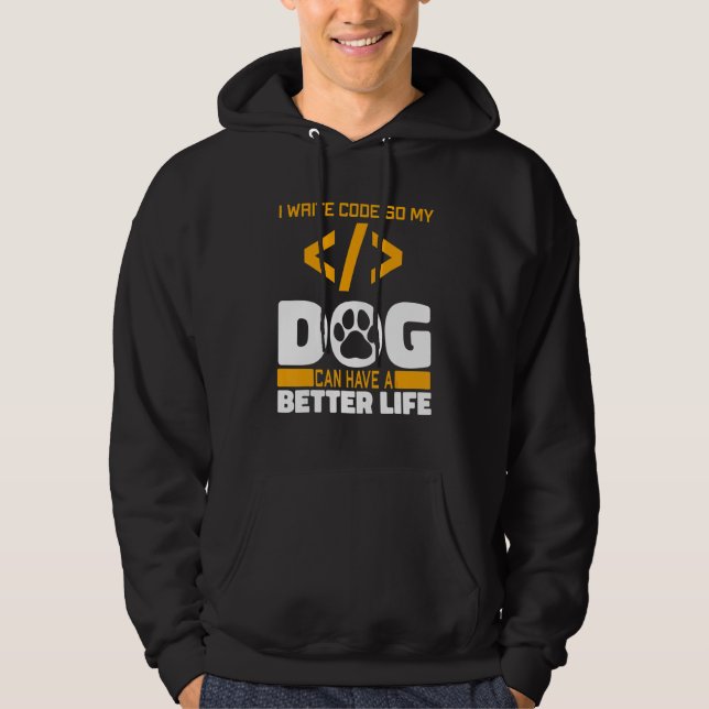 Moletom Programmer Dog Software Engineer - Coding Programm (Frente)