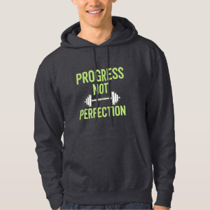 Moletom Progresso Não Perfeição - Gym Inspiracional