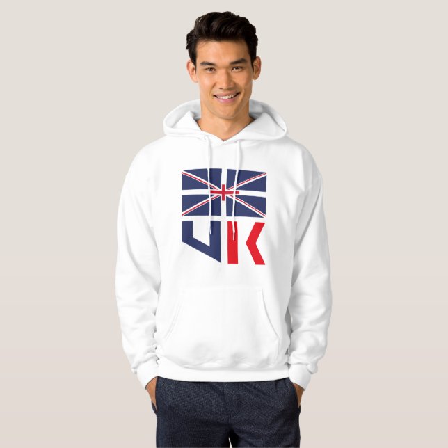 MOLETOM PROJECTED FLAG UK / ENGLAND BY MASANSER (Frente Completa)